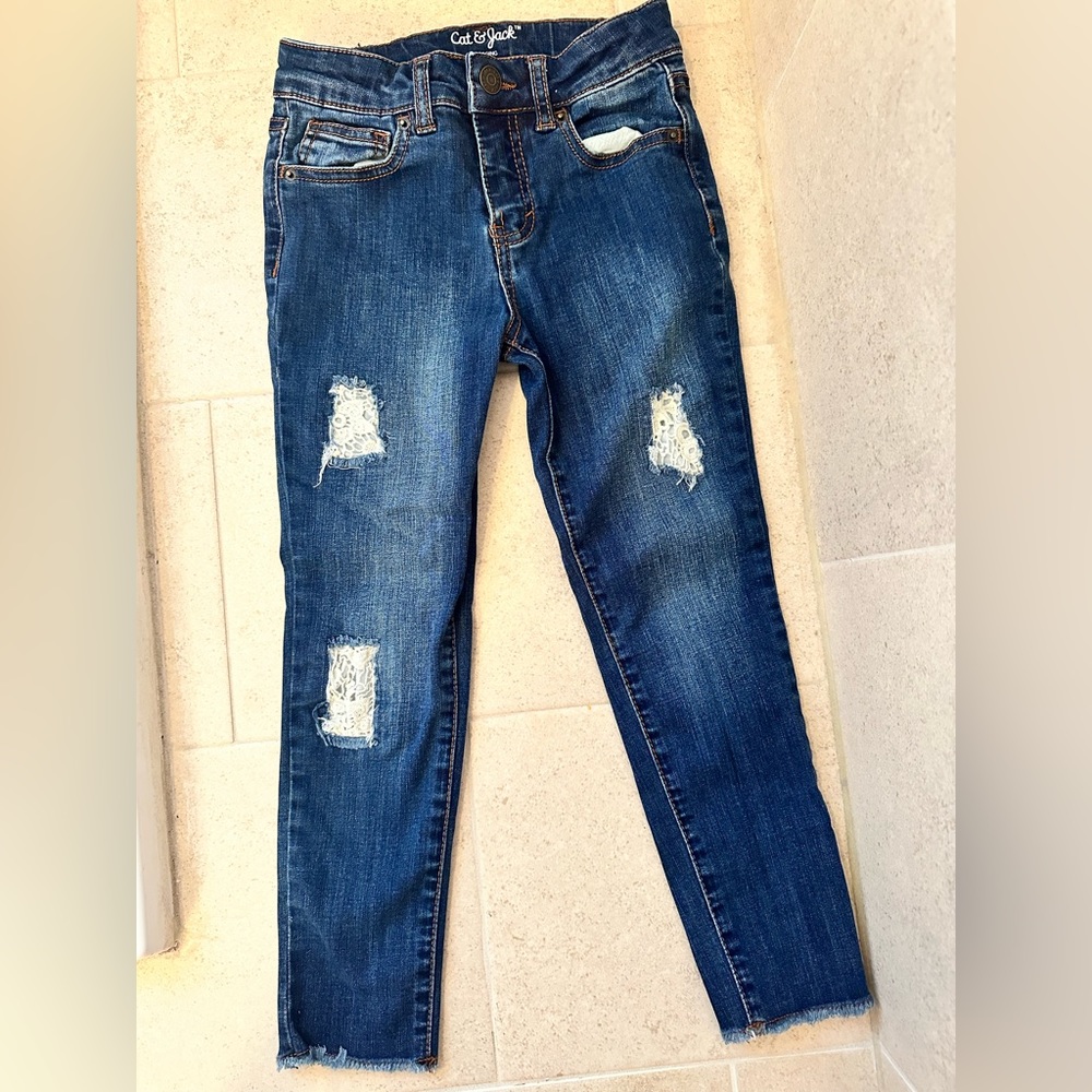 Girls skinny jeans